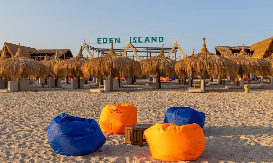 Остров Eden в Хургаде